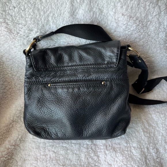 Michael Kors Y2K Black Pebble Leather Slouch Messenger Crossbody Handbag - Picture 8 of 8